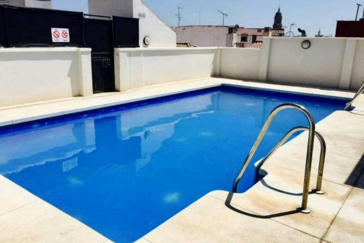 Family Apartment Patio&Swimming Pool In Center Málaga Exterior foto
